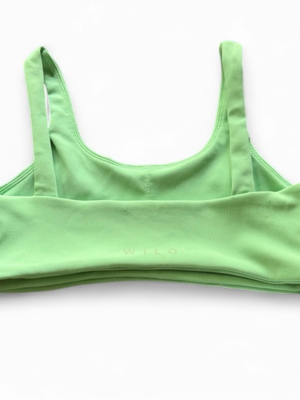 WILO The Label Ribbed Sports Bra | Mint Green | Size Small Athletic | Australia - Picture 3 of 7